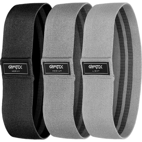 Zestaw 3 gum oporowych Gymtek - Grey