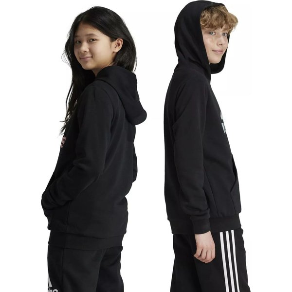 Bluza juniorska G ML Hoodie Adidas - czarna
