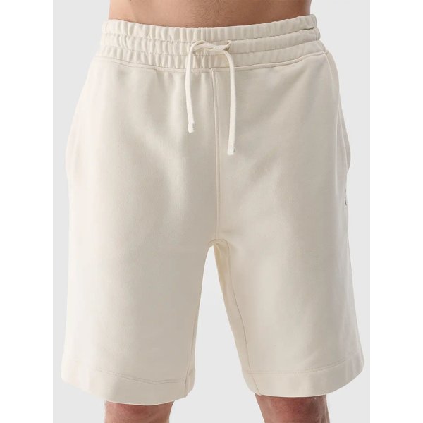Spodenki męskie TSHOM545 4F - kremowy