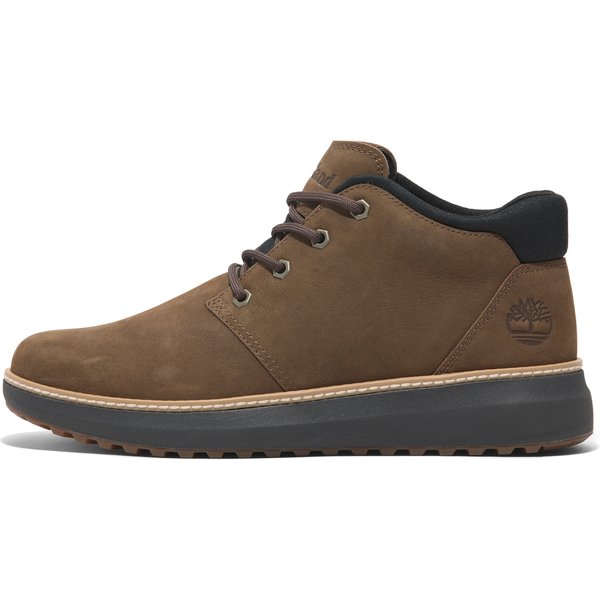 Sneakersy Hudson Road Mid Lace Up Chukka Boot Timberland - dark brown nubuck