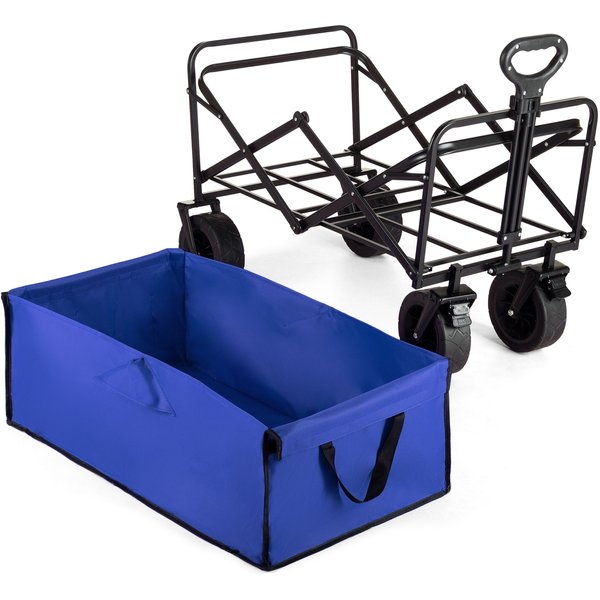 Wózek turystyczny, składany EasyGo 100L Outtec - EasyGo niebieski