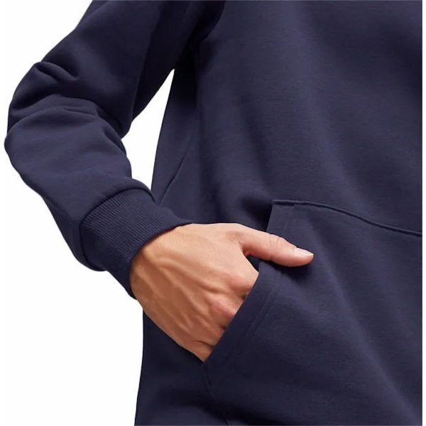 Bluza męska ESS+2 Small Logo Hoodie Puma - granatowa