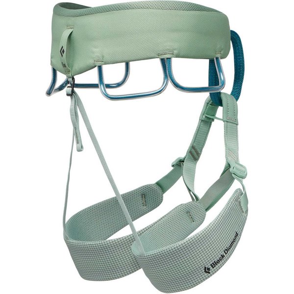 Uprząż wspinaczkowa Momentum Harness Wm's Black Diamond - zielona