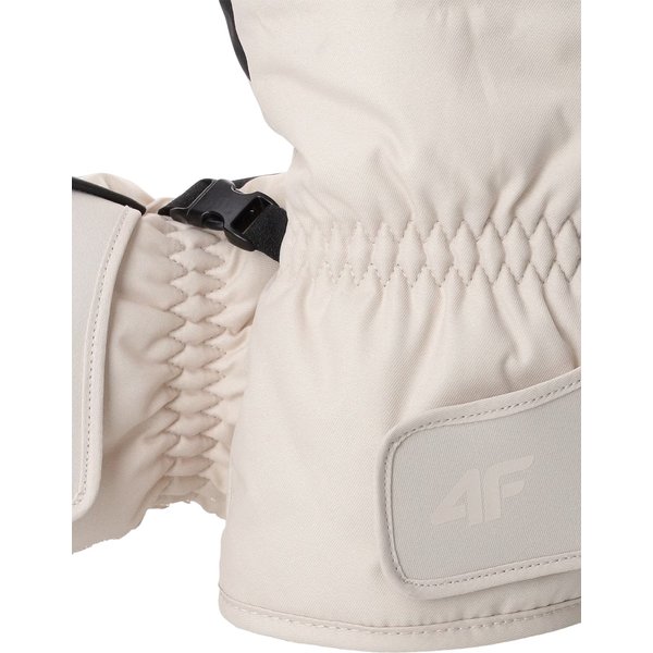 Rękawiczki narciarskie AFGLM150 4F - beż