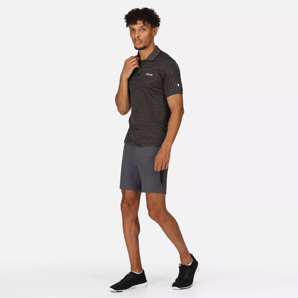 Koszulka męska polo Remex II Regatta - ash