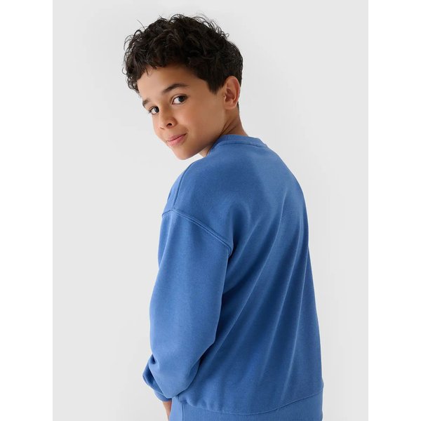 Bluza chłopięca TSWSM1713 4F - jasny niebieski