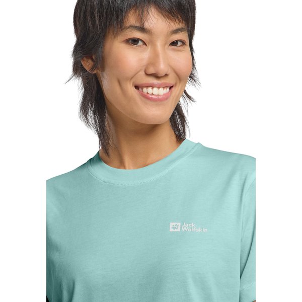 Koszulka damska Essential Jack Wolfskin - soft jade