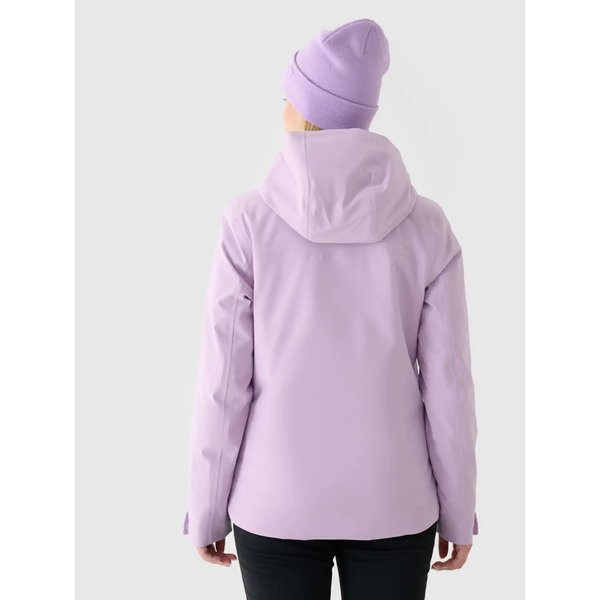 Kurtka narciarska damska TTJAF572 4F - jasny fiolet