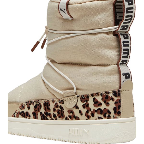 Buty, śniegowce Snowbae Wns Puma - Animal Putty Black-Brow