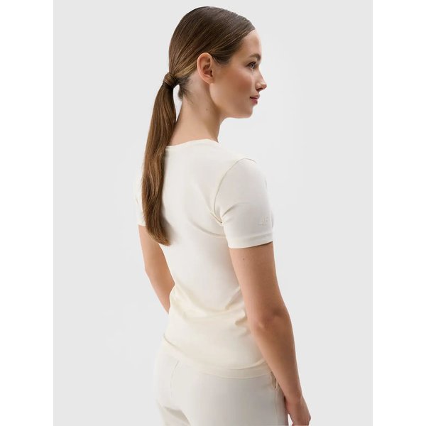 Koszulka damska TTSHF1990 4F - złamana biel