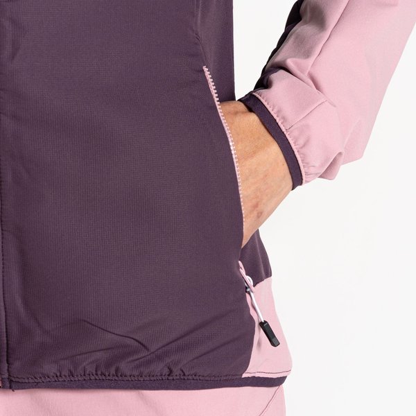 Softshell damski Ardently II Dare2B - Lilas/DeepPlum