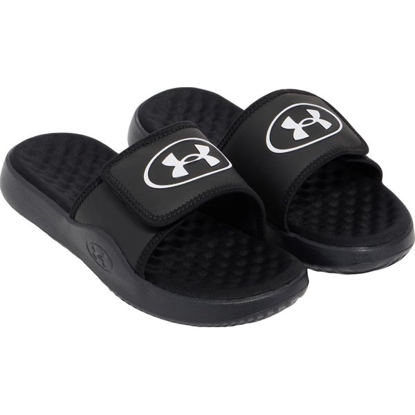 Klapki Ignite Pro 8 SL Under Armour - Black/Galaxy Black