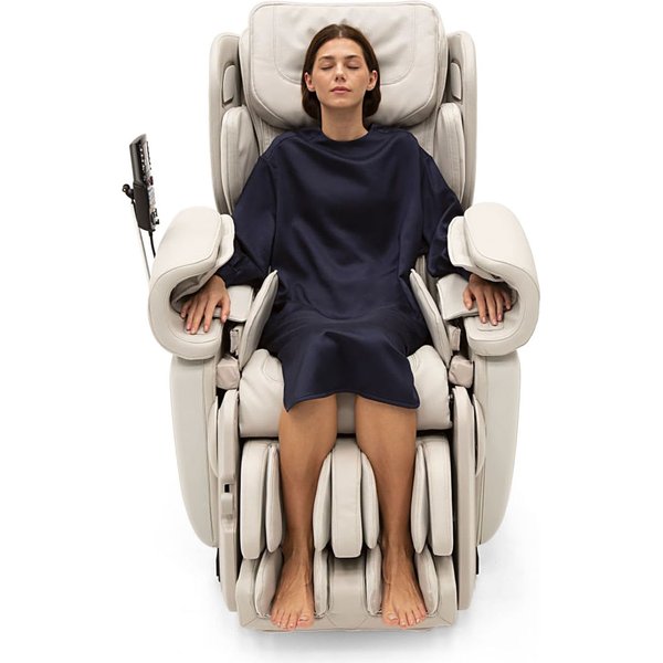 Fotel do masażu Kagra Synca - kość słoniowa