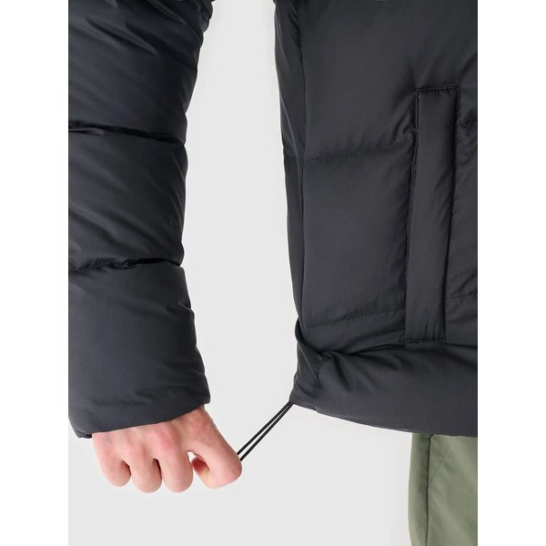 Kurtka puchowa męska TDJAM513 4F - głęboka czerń