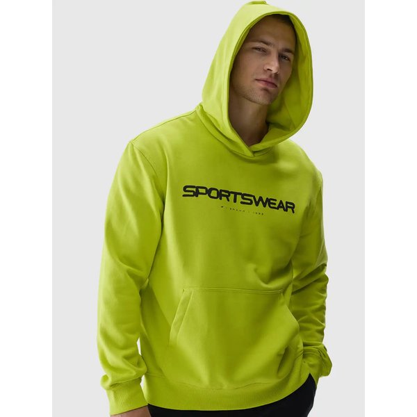 Bluza męska TSWSM1259 4F - soczysta zieleń