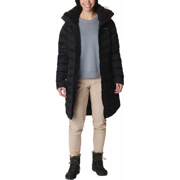 Płaszcz puchowy damski Belle Isle II Mid Down Columbia - Black