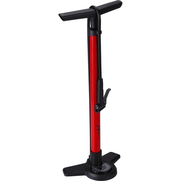 Pompka rowerowa podłogowa AirBoost 2.0 BBB - czerwona