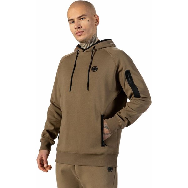 Bluza męska Stafford Hooded Pitbull West Coast - brązowa