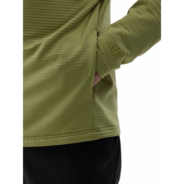 Bluza męska 4FWSS24TFSWM315 4F - oliwkowy