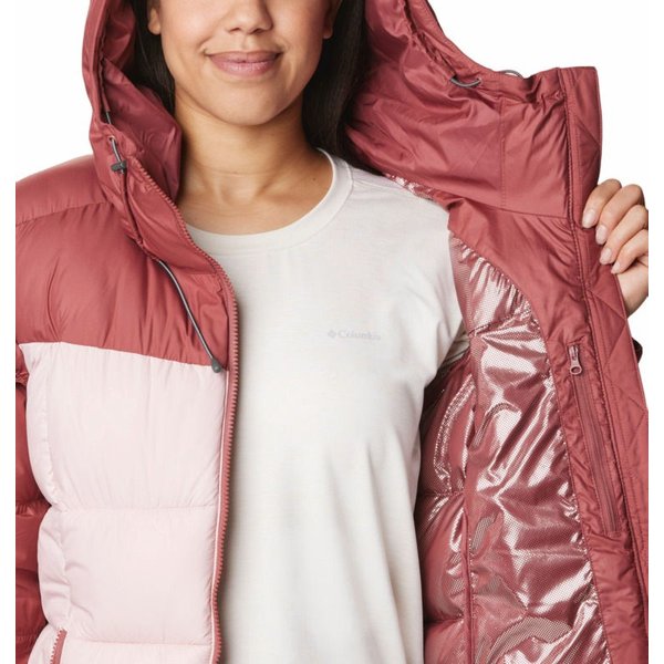 Kurtka puchowa damska Pike Lake II Insulated Columbia - Beetroot, Dusty Pink