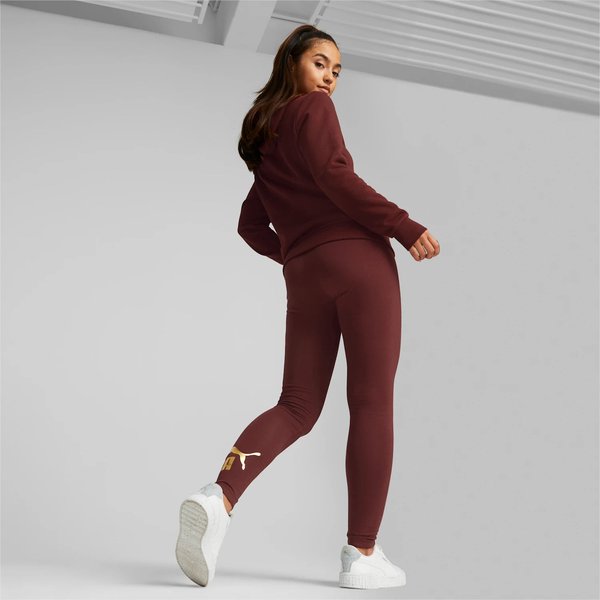 Legginsy damskie ESS+ Metallic Black Puma - metalic