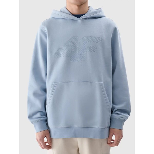 Bluza męska TSWSM1621 4F - jasny niebieski