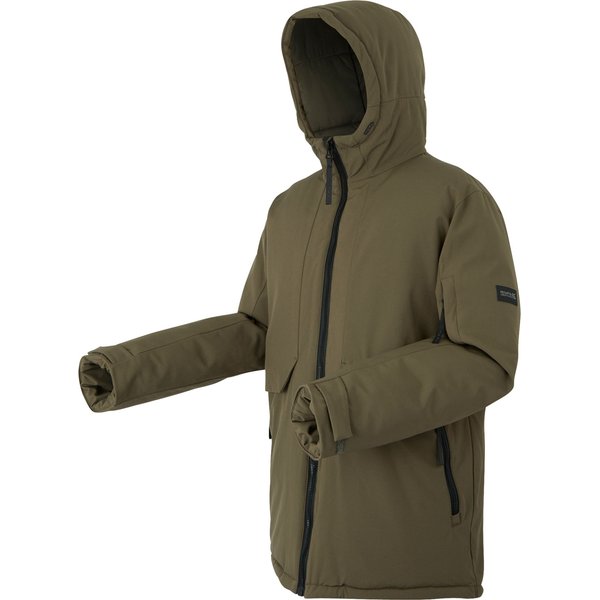 Kurtka puchowa męska Dallymoore Regatta - crocodile/black