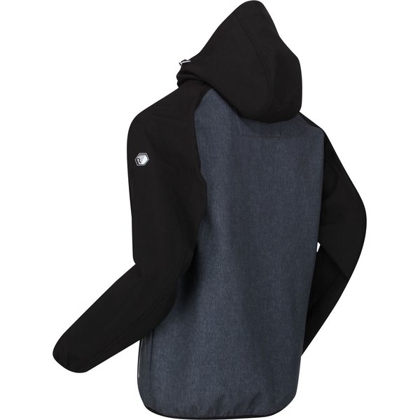 Softshell męski Arec III Regatta - ash marl/black