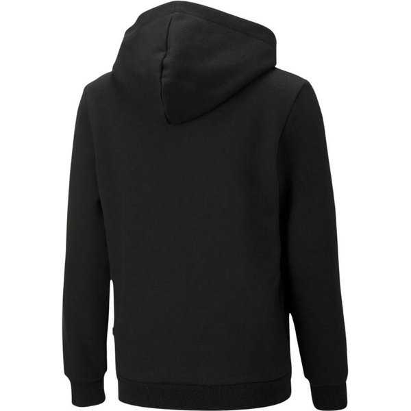 Bluza juniorska Essentials Big Logo Zip Puma - czarny