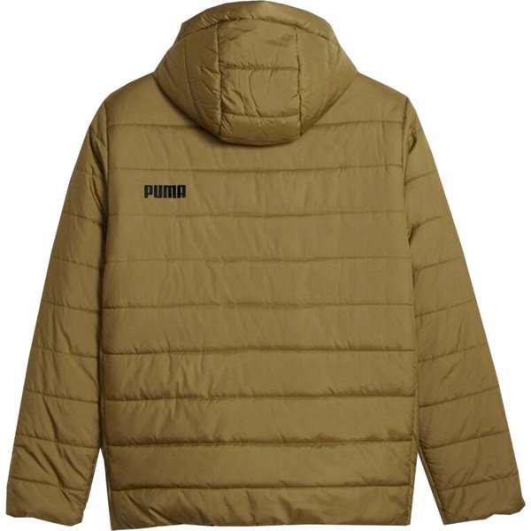 Kurtka męska ESS Hooded Padded Puma - brązowa