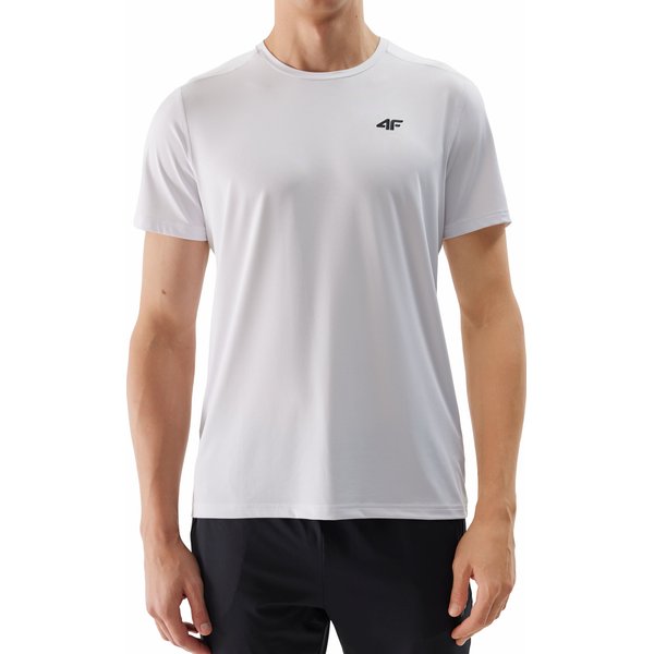 Koszulka męska 4FWSS24TFTSM598 4F - biały