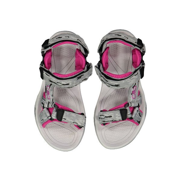 Sandały Hamal Jr CMP - szary/różowy