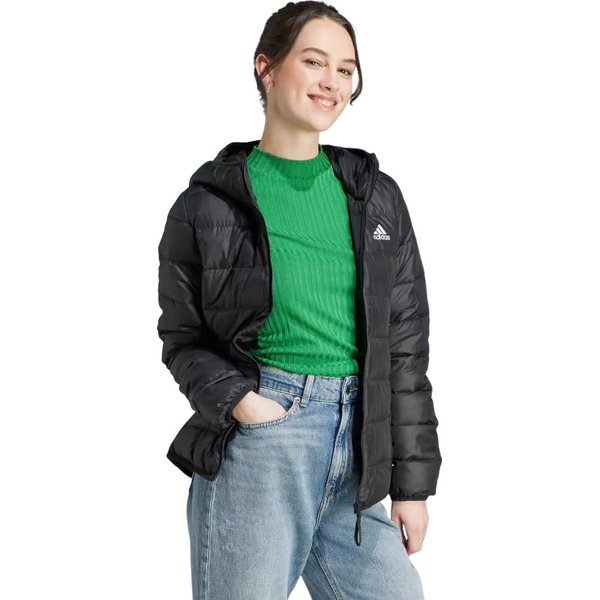 Kurtka puchowa damska Essentials Light Down Hooded Adidas