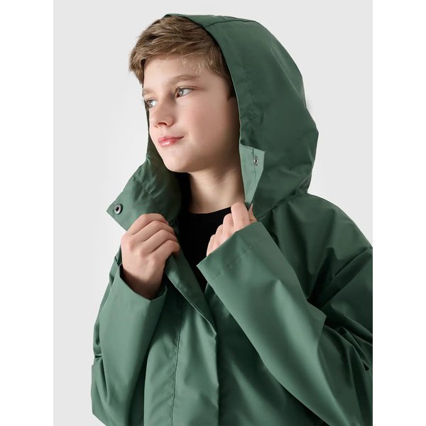 Kurtka juniorska TJACU213 4F - zielony