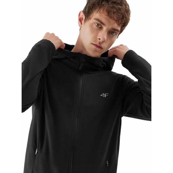 Polar męski 4FAW23TFLEM121 4F - głęboka czerń