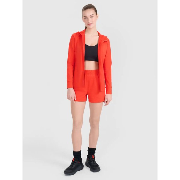 Bluza damska TFSWF467 4F - czerwony