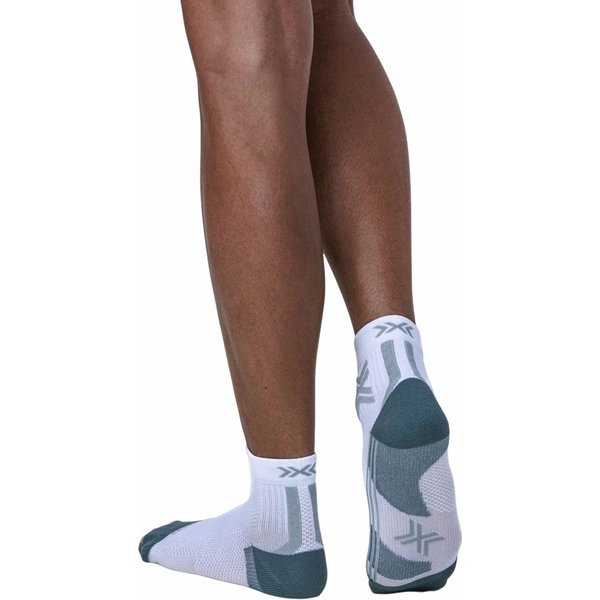Skarpety Run Discover Ankle X-Socks - białe/szare