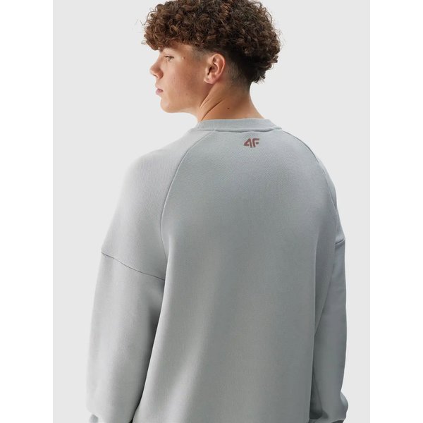 Bluza męska TSWSM1255 4F - szary