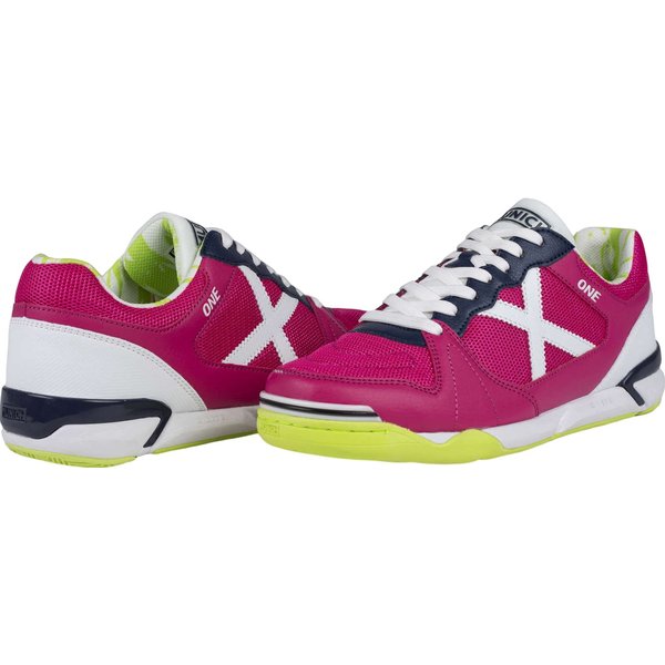 Buty piłkarskie, halowe One Munich - rosa