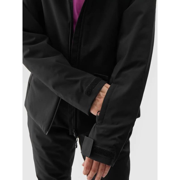 Kurtka narciarska damska TTJAF572 4F - głęboka czerń