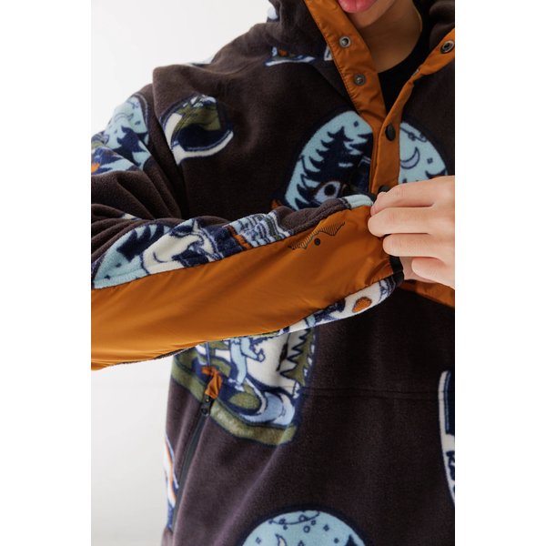 Bluza polarowa męska Teannaway KAVU - snowglobe