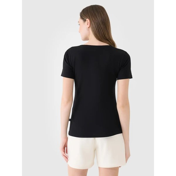 Koszulka damska TTSHF1990 4F - głęboka czerń