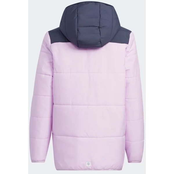 Kurtka juniorska Padded Winter Adidas - różowa
