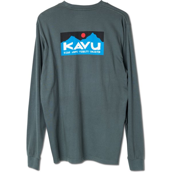 Longsleeve męski Etch Art KAVU - green gables