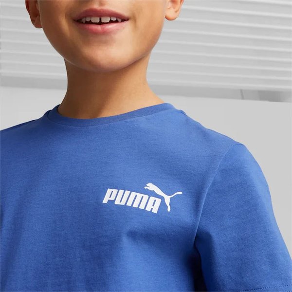 Koszulka juniorska ESS Small Logo Tee B Puma - czarny