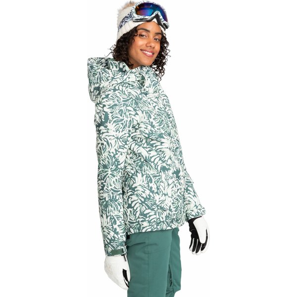 Kurtka narciarska damska Roxy Jetty Roxy - True Black Pansy Pansy