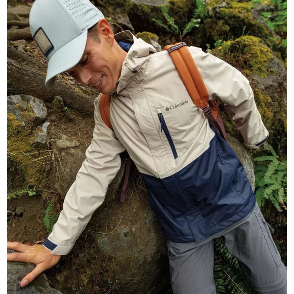 Kurtka męska Hikebound Columbia - Ancient Fossil, Collegiate Navy