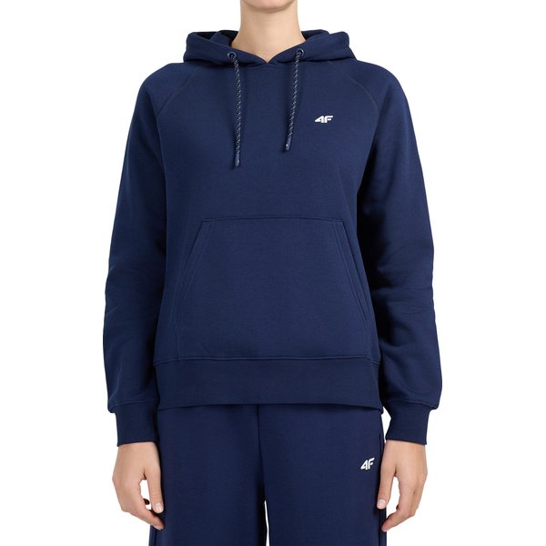 Bluza damska z kapturem F2536 4F - granat