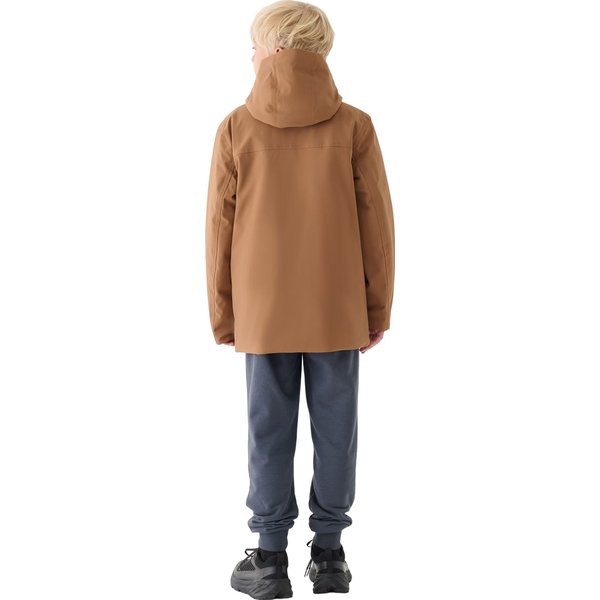 Kurtka chłopięca TJACM157 4F - jasny brąz