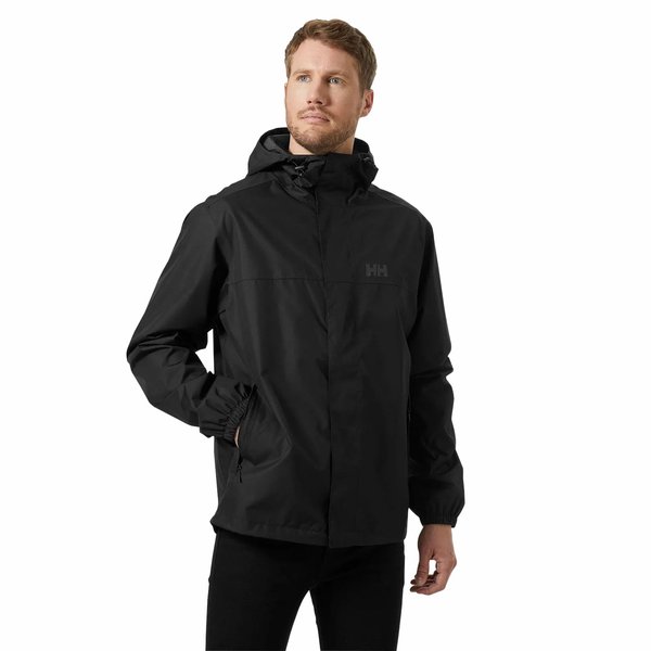 Kurtka męska Vancouver Rain Helly Hansen - czarna
